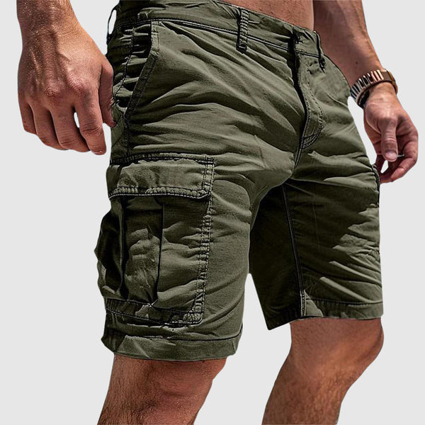 Charles Cargo Pocket Casual Knee Length Shorts