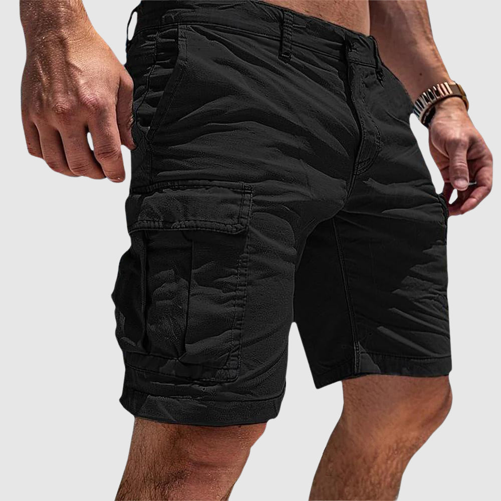 Charles Cargo Pocket Casual Knee Length Shorts