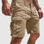 Charles Cargo Pocket Casual Knee Length Shorts