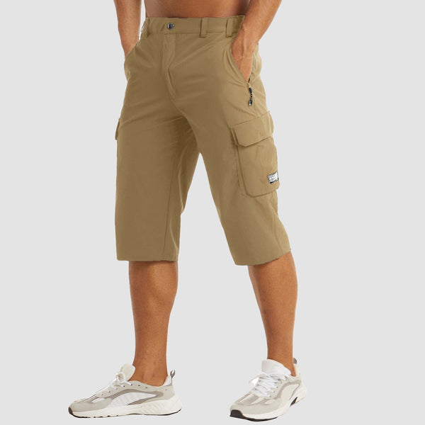 Brandon Cargo Pocket Casual Knee Length Shorts