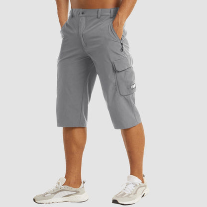 Brandon Cargo Pocket Casual Knee Length Shorts