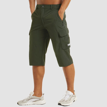 Brandon Cargo Pocket Casual Knee Length Shorts