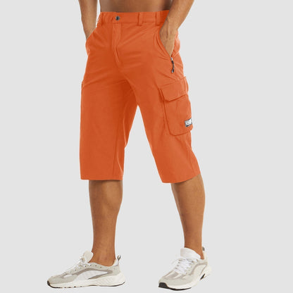 Brandon Cargo Pocket Casual Knee Length Shorts