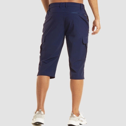 Brandon Cargo Pocket Casual Knee Length Shorts