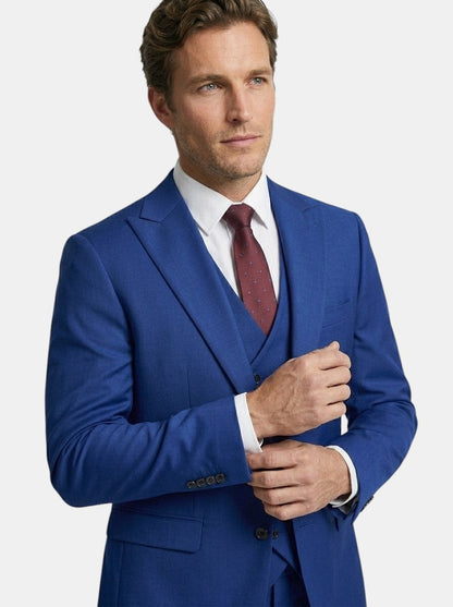 Lightweight Fabric Slim Fit 3-Piece Suit