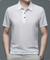 Benjamin Textured Short Sleeve Button Polo Shirt