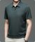 Benjamin Textured Short Sleeve Button Polo Shirt