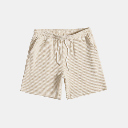 Leo Two Piece Casual Shirt Shorts Set