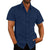 Short-Sleeve Shirt with Chest Pockets and Kent Collar