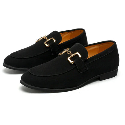 Kevin Slip On Metal Detail Loafers