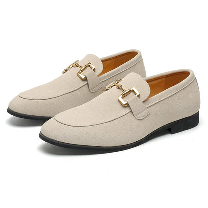Kevin Slip On Metal Detail Loafers