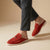 Suede Mule Loafers