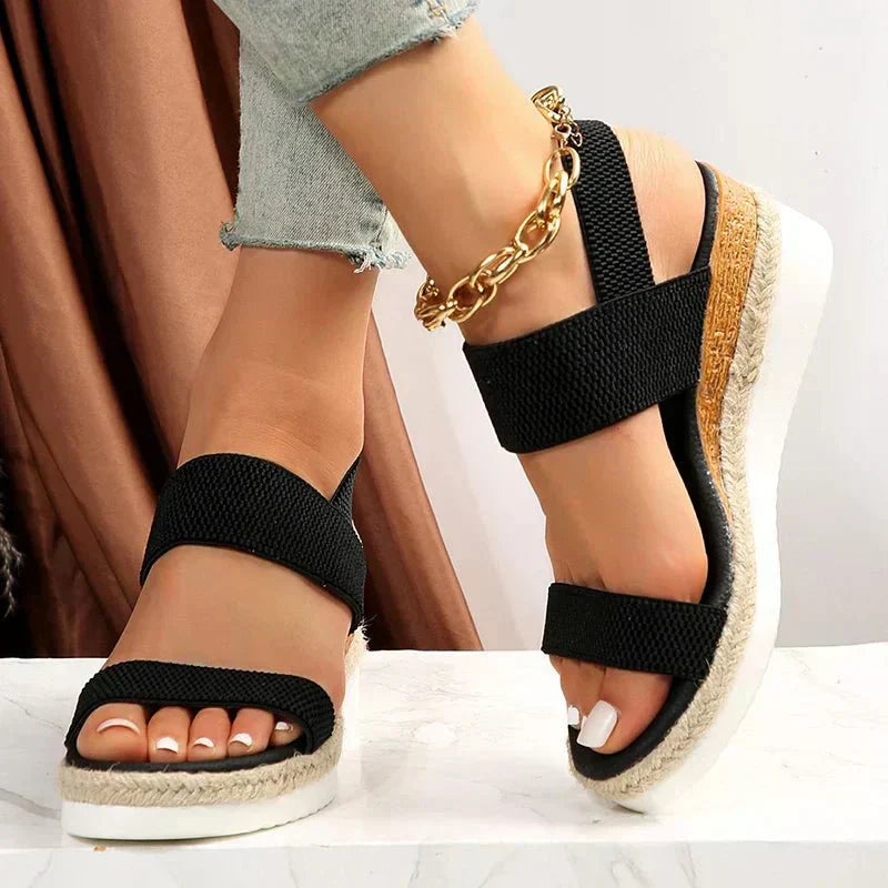 Melyora Platform Sandals