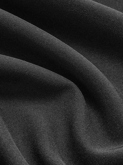 Long Mock-Neck Dress