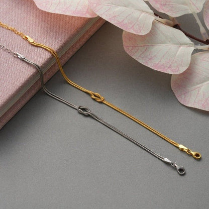 Minimalist Love Knot Bracelet