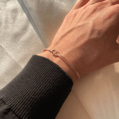 Minimalist Love Knot Bracelet