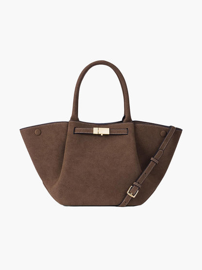 Suede Tote Bag
