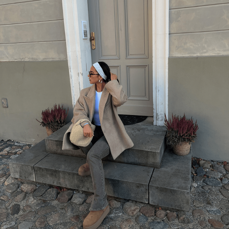 Mini Suede Woven Bag