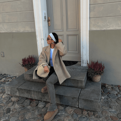 Mini Suede Woven Bag