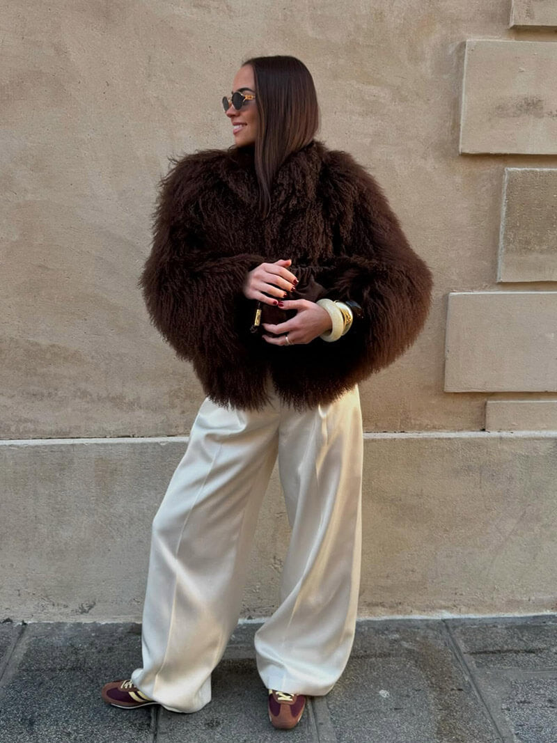 Luxe Faux Fur Coat