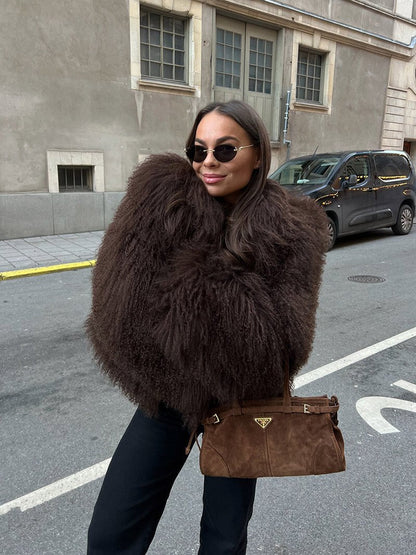 Luxe Faux Fur Coat