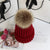 Poppy Knit Pom Beanie