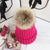 Poppy Knit Pom Beanie