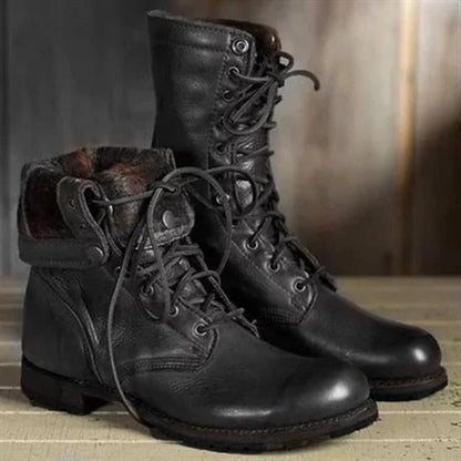 Blair Lace-Up Combat Boots