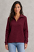 Edith Soft-Touch Half-Zip Knit Jumper