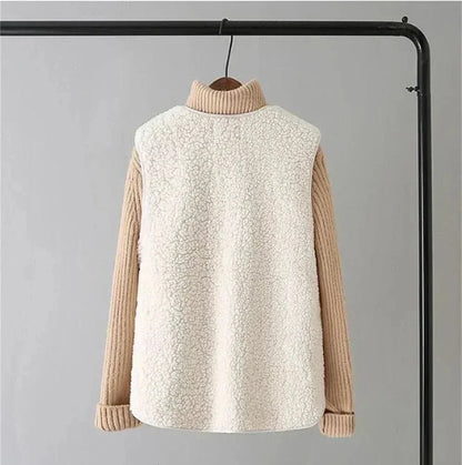 Elodie Sherpa Button-Front Gilet