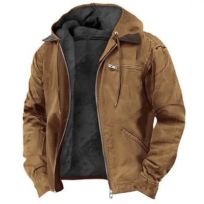 Lined Hooded Winter Jacket