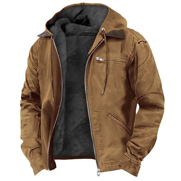 Lined Hooded Winter Jacket